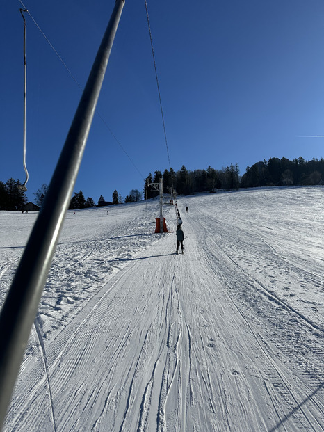 le ski à la maison