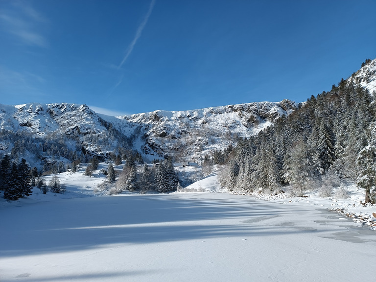 Randonné au tanet jusqu'au lac des truites