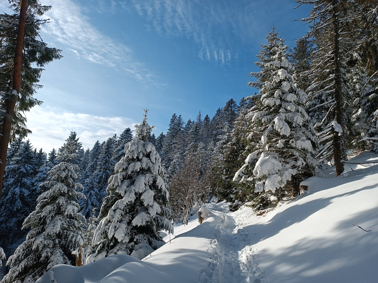 Randonné au tanet jusqu'au lac des truites