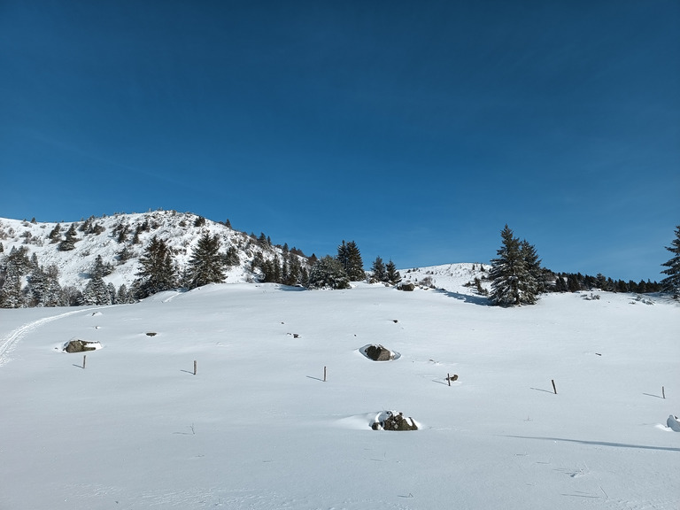 Randonné au tanet jusqu'au lac des truites