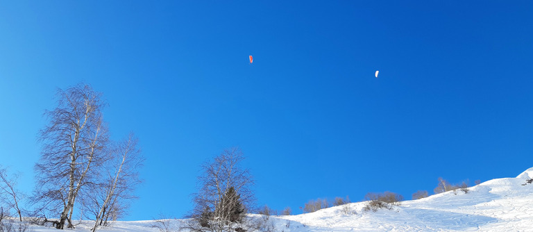 Toujours dans la tempête de ciel bleu