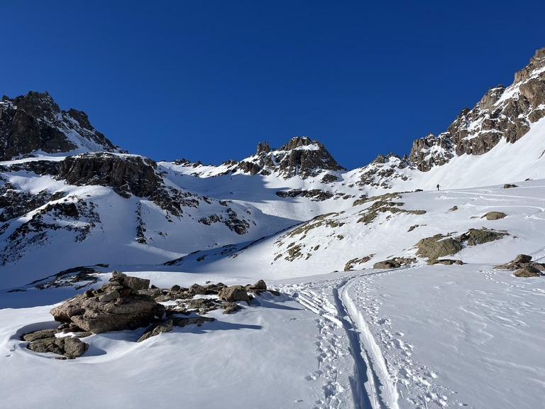 Petite poudre dans le Vallon