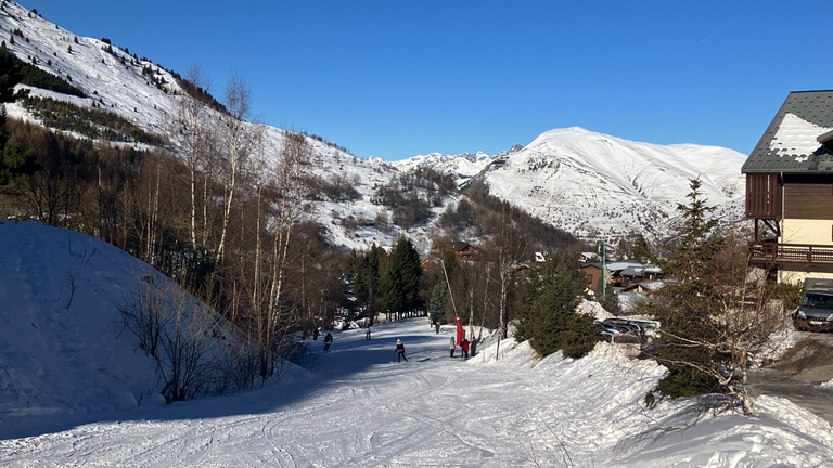 Bien chargé mais encore bien skiable🤔