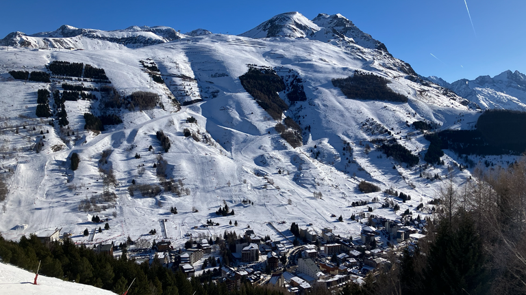 Bien chargé mais encore bien skiable🤔