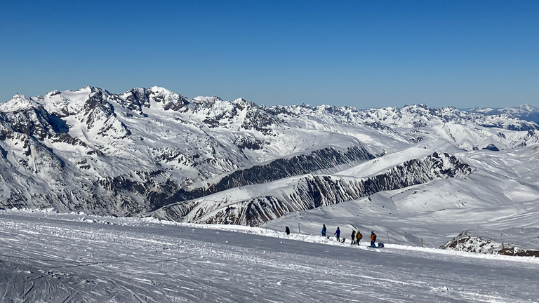 Bien chargé mais encore bien skiable🤔