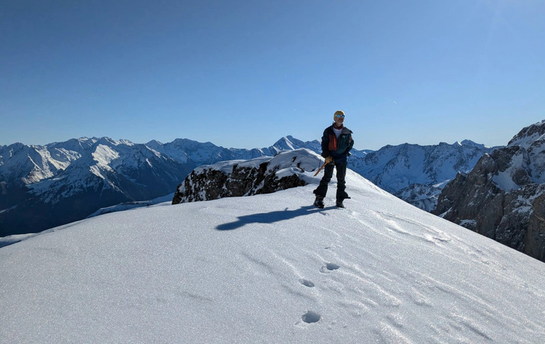 Rando géniale malgré neige compliquée 😎😎