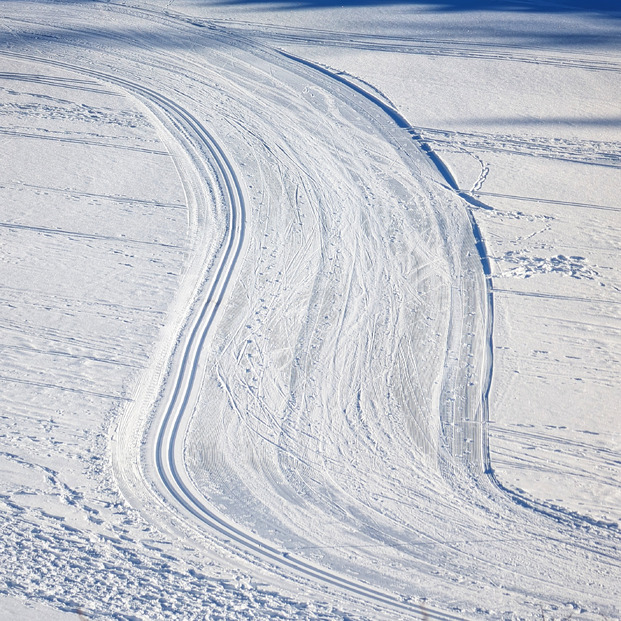 Très bonnes conditions en skis de fond (enfin pas la mienne)