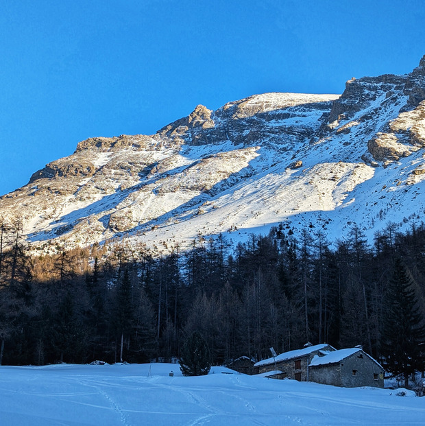 Très bonnes conditions en skis de fond (enfin pas la mienne)