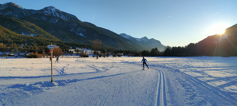 Hockey sur ski de fond aux Alberts