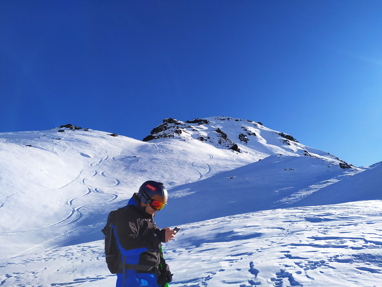 ciel bleu et encore un peu de fraiche 