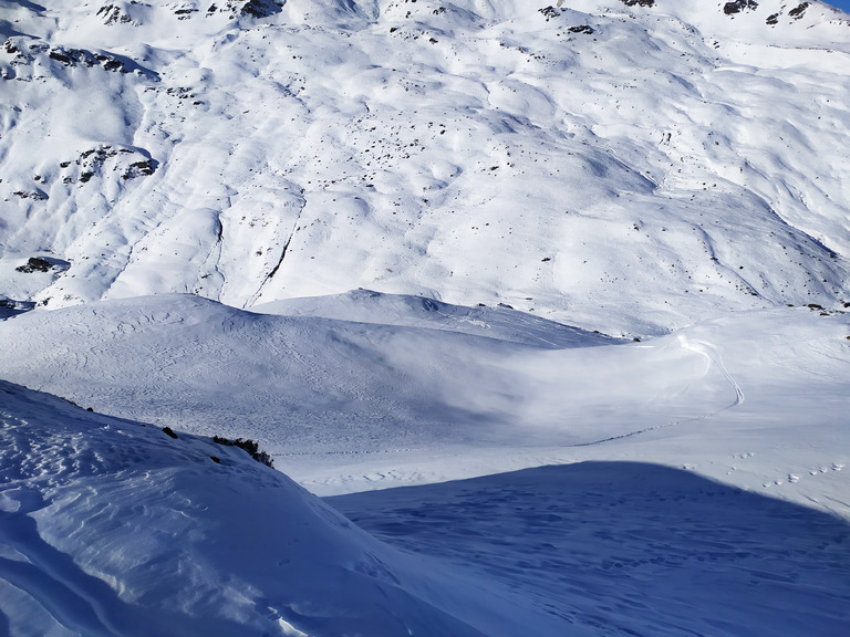 ciel bleu et encore un peu de fraiche 