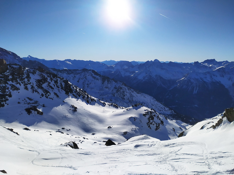 ciel bleu et encore un peu de fraiche 