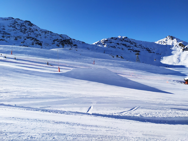 ciel bleu et encore un peu de fraiche 