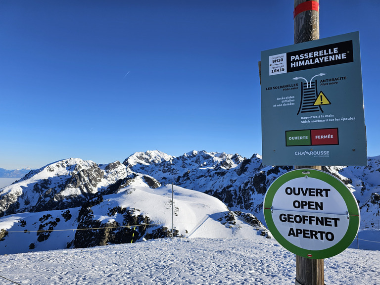 Chamrousse : test de la nouvelle piste Anthracite + autres news