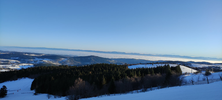 Rando matinale à chalmazel