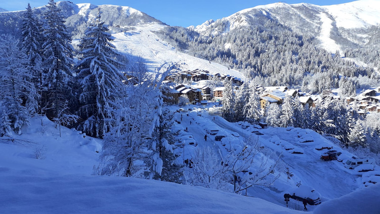 Poudreuse Express à Valmorel