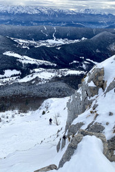 D’la fraîche, du soleil et du fœhn sur la Pinéa.