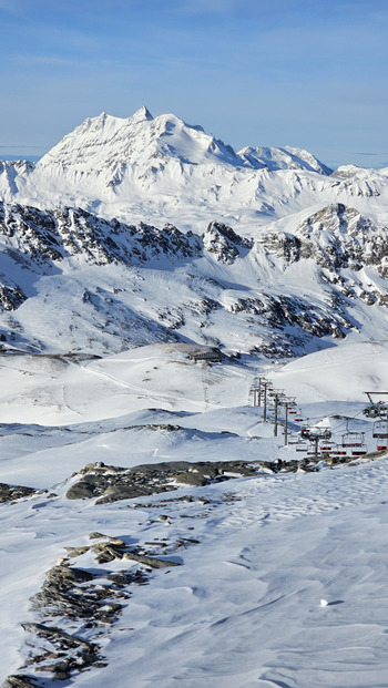 L'écho de tes pensées, seul moyen de perturber le calme de l'Iseran