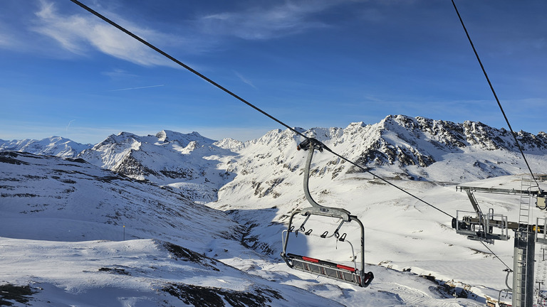 L'écho de tes pensées, seul moyen de perturber le calme de l'Iseran