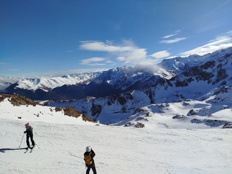 Encore correct malgré la neige humide