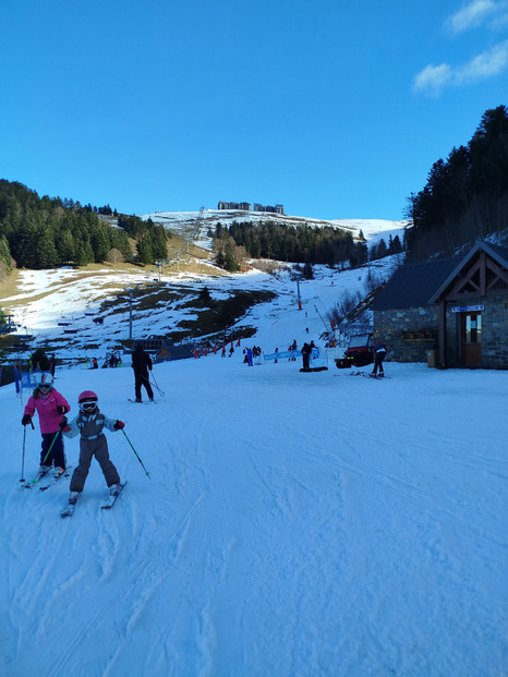 Encore correct malgré la neige humide