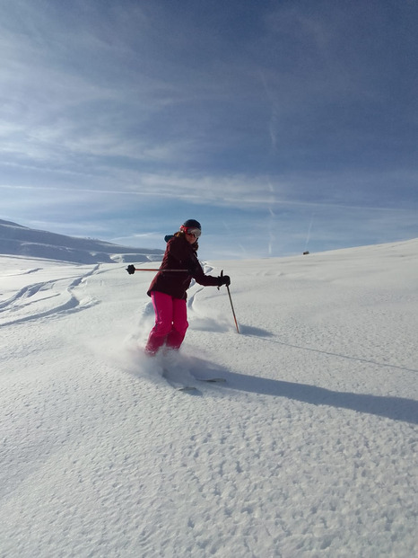 Chasse aux dernières traces à Valmorel