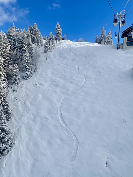 Poudreuse surprise au Mont Joly pour les tests Dynastar 2026