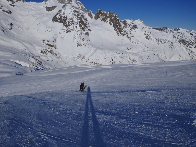 Pistes en très bonnes conditions 