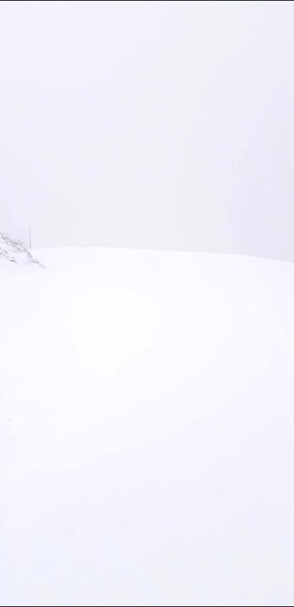 beau temps, belle neige... non j'rigole ! Comme hier, neige humide :(