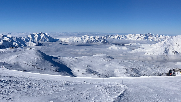 Au dessus des nuages🤔? Du Grand Ski!😜