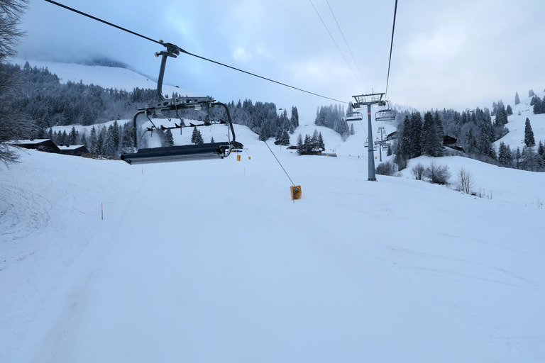 Du froid, de la neige... Du ski de Janvier!