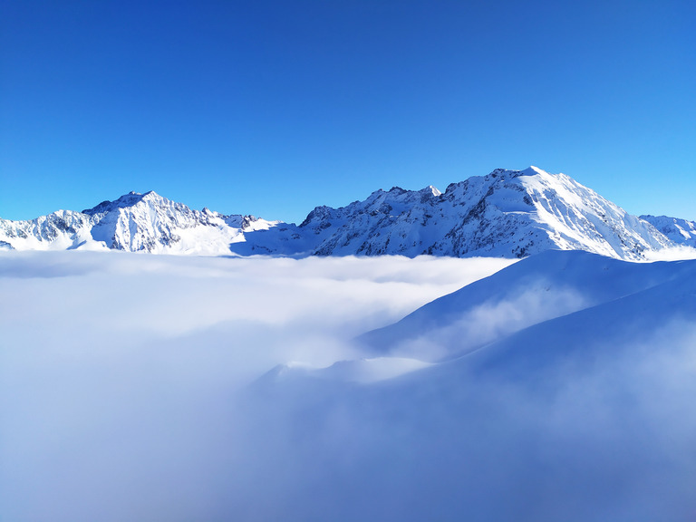 au dessus ou en dessous de la mer de nuage?