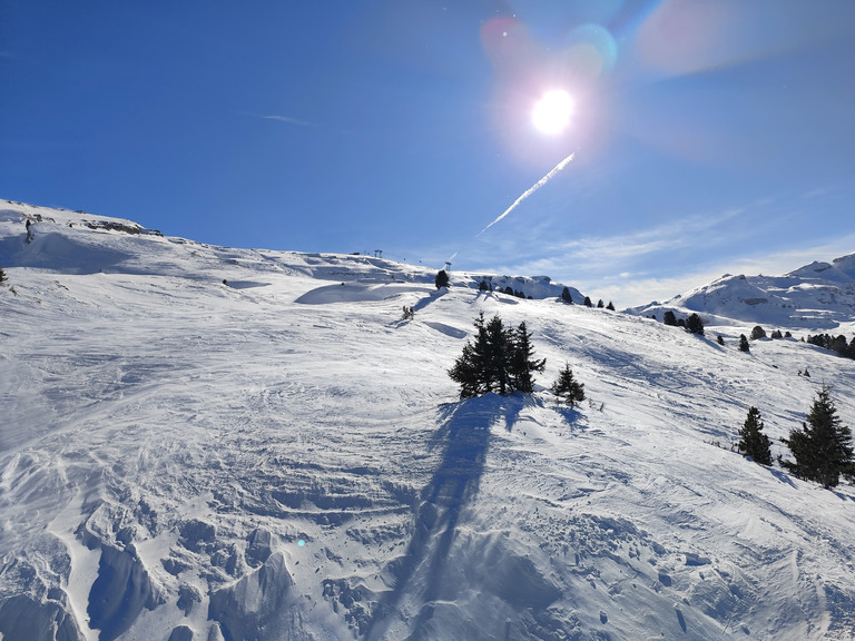 Chapeau Mont blanc et vents violents 