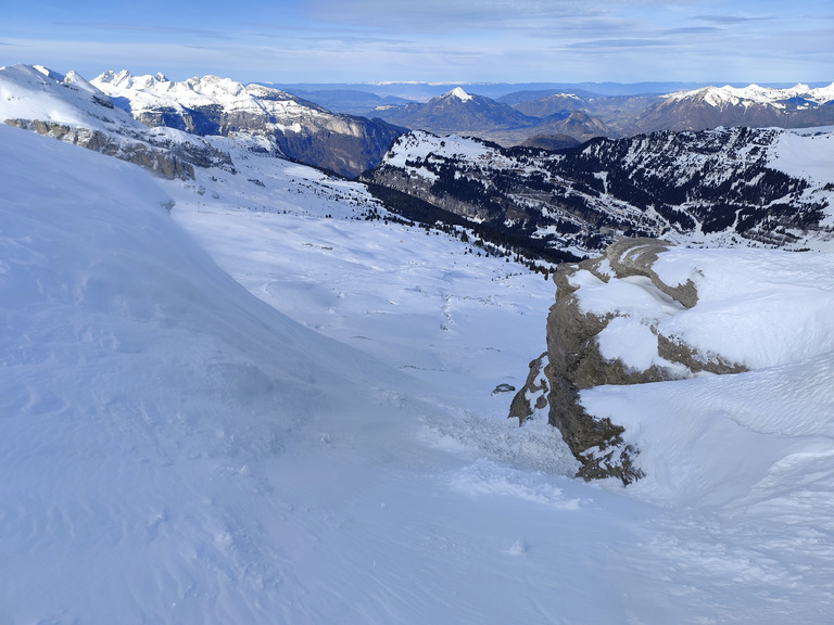 Chapeau Mont blanc et vents violents 