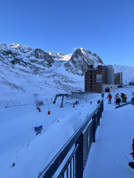 Grand soleil et poudreuse, une journée parfaite au Tourmalet !