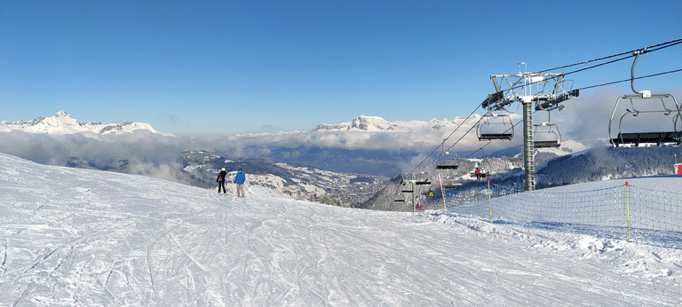 Glacial, dur mais bon sur piste, très mitigé en dehors