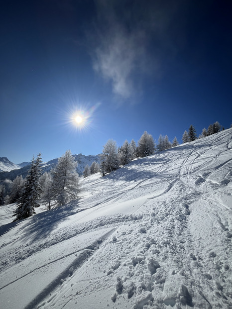 Journée de rêve sauf pour la neige..