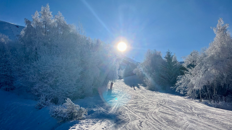 Froid 🥶, mais la neige? Toujours bonne👍