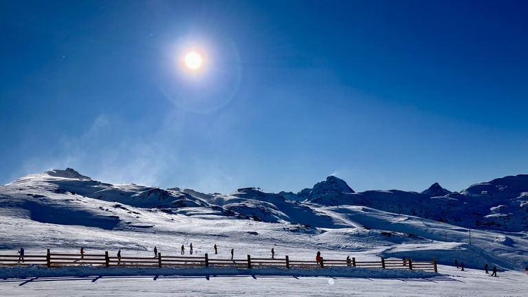 Froid 🥶, mais la neige? Toujours bonne👍