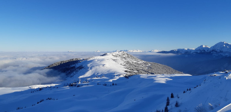 Retour du soleil et neige tassée plutôt agréable