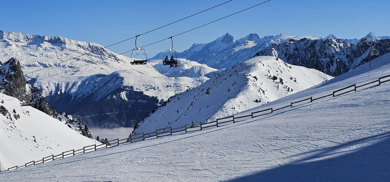 Chamrousse : couloir de Casserousse + Soldanelles + tyrolienne géante 