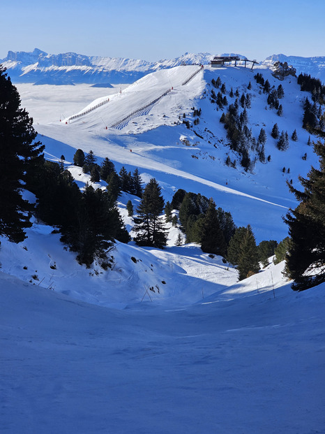 Chamrousse : couloir de Casserousse + Soldanelles + tyrolienne géante 