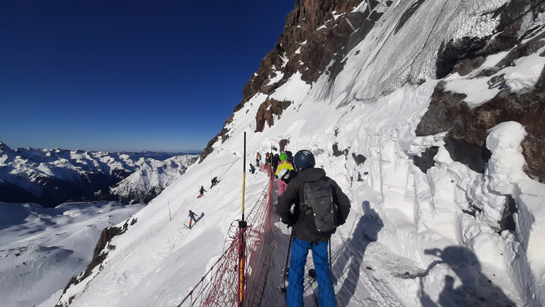 Une bonne Brèche et du ski mode janvril !