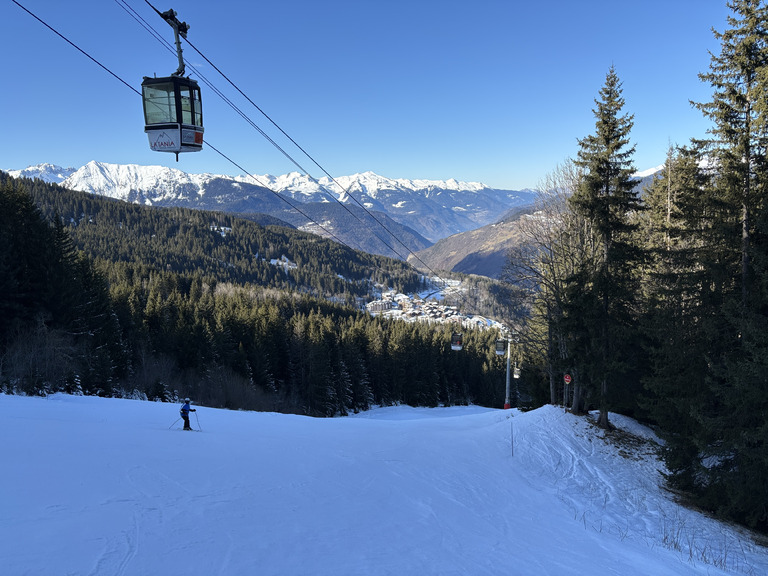 d’excellentes conditions sur les pistes ⛷️ 🌲 