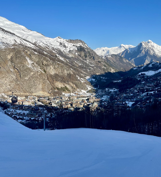 Ski et sculptures sur neige à Valloire 