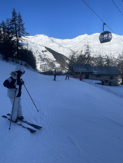 Ski et sculptures sur neige à Valloire 