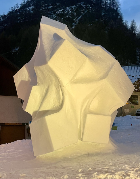 Ski et sculptures sur neige à Valloire 