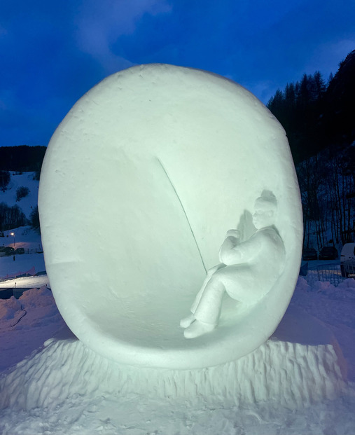 Ski et sculptures sur neige à Valloire 