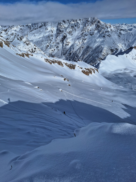 La Blanche, ratio peau/descente tip top