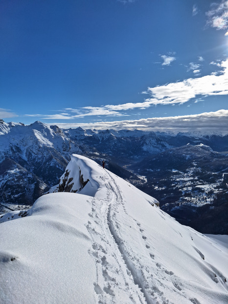 La Blanche, ratio peau/descente tip top